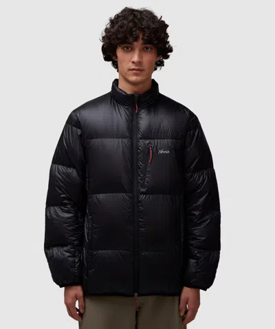 Nanga Mountain Lodge Down Jacket In Blk