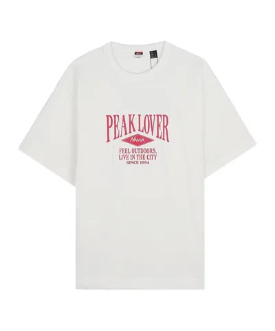 Nanga Peak Crew Neck T-shirt In White