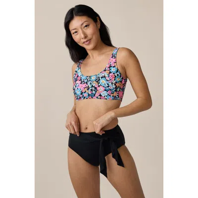 Nani 4-way Reversible Bralette Swim Top In Black
