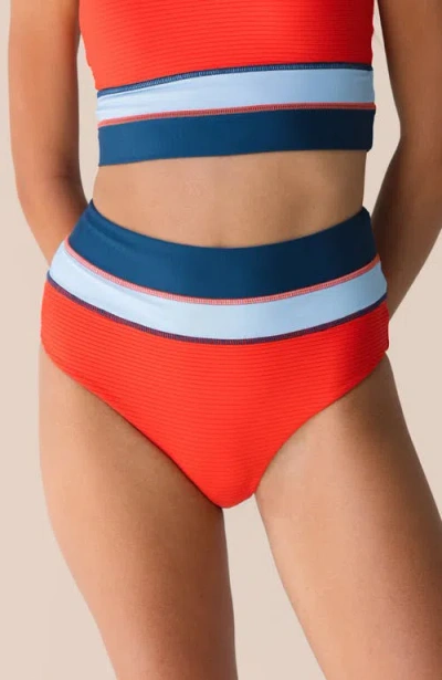 Nani Colorblock Swim Bottom In Multi