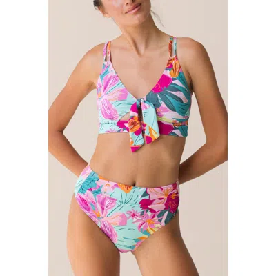 Nani High Tide Bralette Swim Top In Black