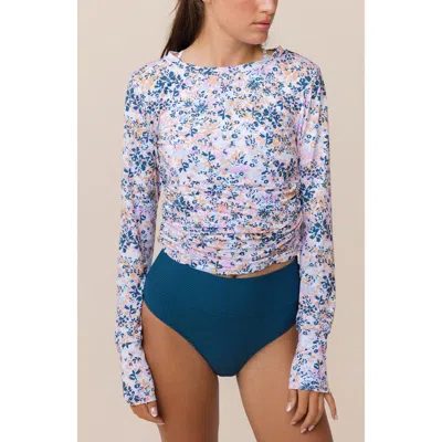 Nani Ruched Sun Shirt In Multi