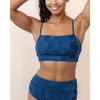 Nani Squared Surf Crop Top In Blue