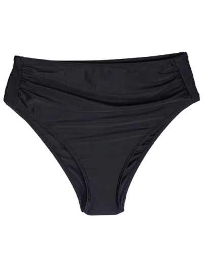 Nani Swimwear High Leg Ruched Swim Bottom