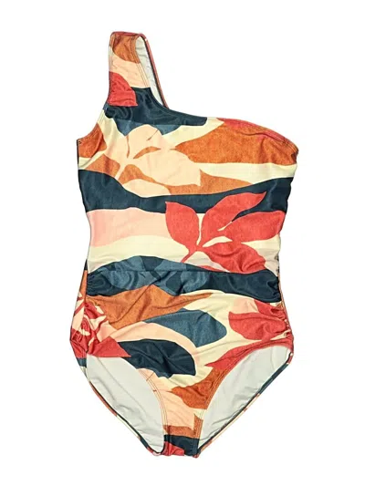 Pre-owned Nani Swimwear One Piece Swimsuit In Tan