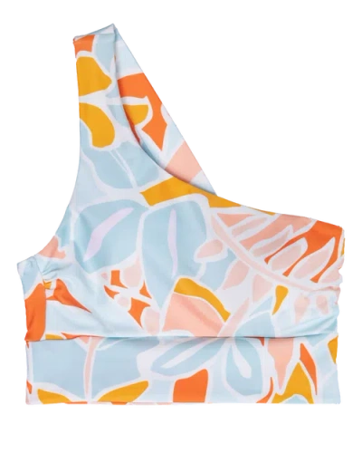 Nani Swimwear One Shoulder Crop Swim Top
