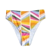 Nani Swimwear Reversible High Leg Swim Bottom In Gray