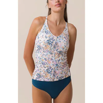 Nani V-neck Tankini In Multi