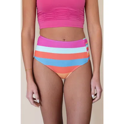 Nani Zip Pocket Swim Bottom In Multi