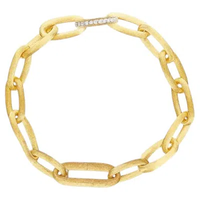 Pre-owned Nanis 18k  Libera Chain Bracelet With Diamonds In Multi