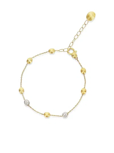 Nanis 18k Yellow Gold Elite Diamond Bracelet