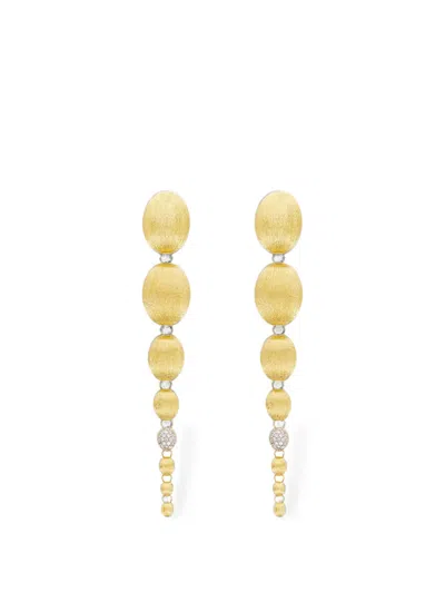 Nanis Baby Nuovole Diamond Drop Earrings In Gold