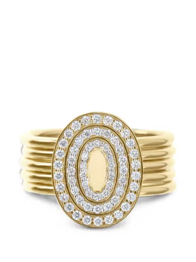Nanis Boules Sway Diamond Ring In Gold