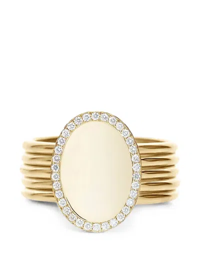 Nanis Five Sway Diamond Ring In Gold
