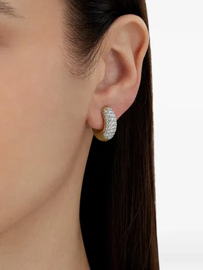 Nanis Libera Diamond Huggie Earrings In Multi