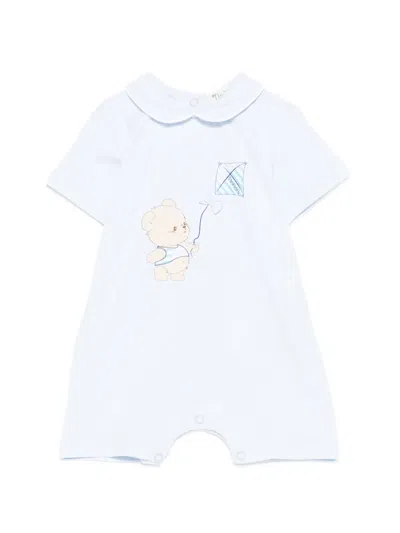 Nanán Babies' Bear-graphic Shorties In Blue