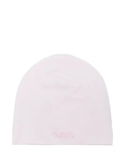 Nanán Kids' Logo Beanie Hat In Pink