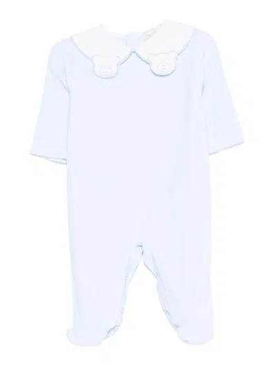 Nanán Chenille Romper In Blue