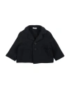 Nanán Newborn Boy Blazer Navy Size 3 Polyester, Viscose, Elastane In Black
