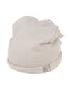 Nanán Newborn Boy Hat Beige Size Onesize Cotton, Elastane In Neutral