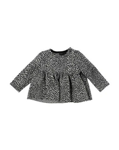 Nanán Babies'  Newborn Girl Sweater Black Size 3 Polyester, Cotton, Elastane