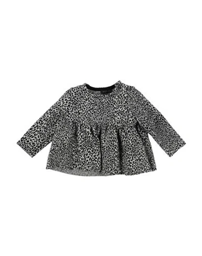 NANÁN NANÁN NEWBORN GIRL SWEATER BLACK SIZE 3 POLYESTER, COTTON, ELASTANE