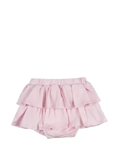Nanán Babies' Ruffled Bloomers In Pink