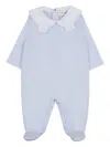 Nanán Teddy Bear-appliqué Pajamas In Blue
