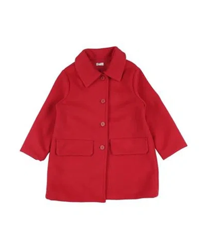 Nanán Babies'  Toddler Girl Coat Red Size 6 Polyester, Cotton
