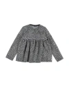 NANÁN NANÁN TODDLER GIRL SWEATER BLACK SIZE 6 POLYESTER, COTTON, ELASTANE