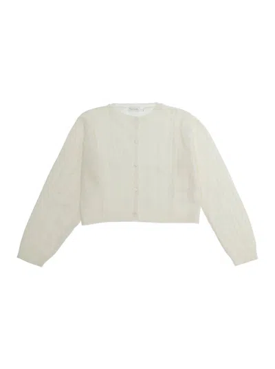 Nanán Viscose Blend Cardigan In Neutral