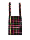 Nannacay Anna Beaded Tote Bag In Black