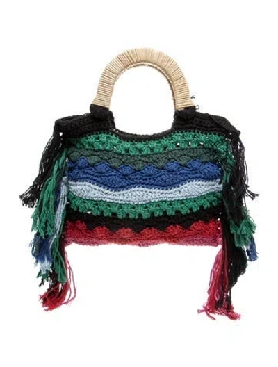 Pre-owned Nannacay Top Handle Bag In Multi