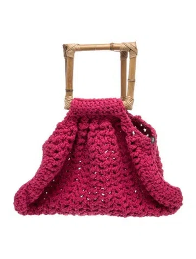 Pre-owned Nannacay Top Handle Bag In Pink