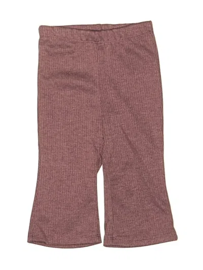 Pre-owned Nannette Babies' Casual Pants In Burgundy