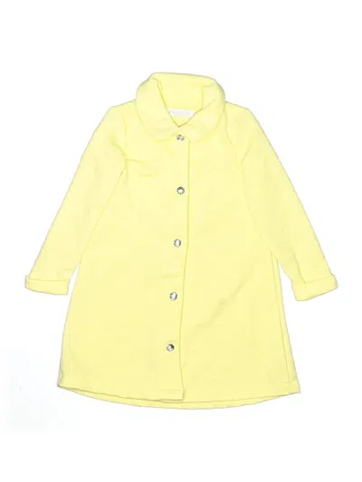 Pre-owned Nannette Kids' Coat In Yellow