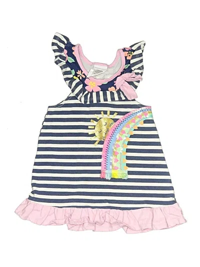 Pre-owned Nannette Kids' Dress In Blue