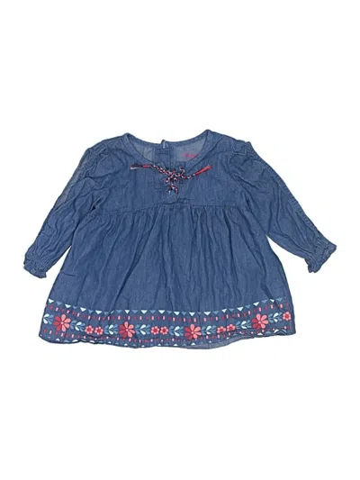 Pre-owned Nannette Kids' Dress In Blue