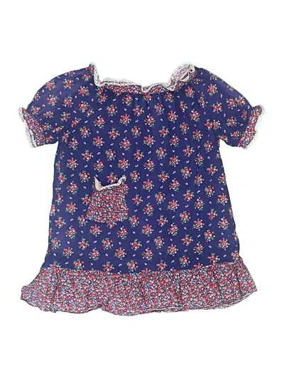 Pre-owned Nannette Kids' Dress In Blue