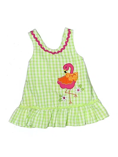 Pre-owned Nannette Kids' Dress In Green