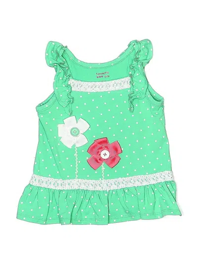 Pre-owned Nannette Kids' Dress In Green