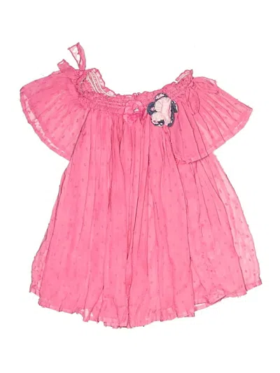 Pre-owned Nannette Kids' Dress In Pink