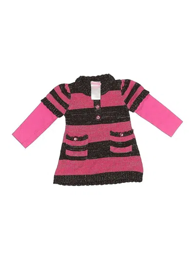 Pre-owned Nannette Kids' Dress In Pink