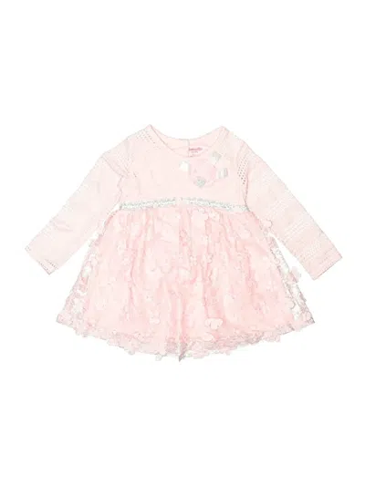Pre-owned Nannette Kids' Dress In Pink