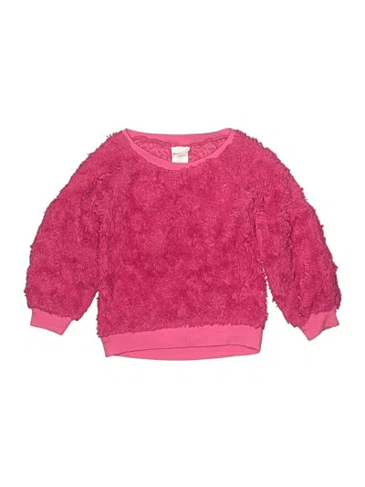 Pre-owned Nannette Kids' Pullover Sweater In Pink