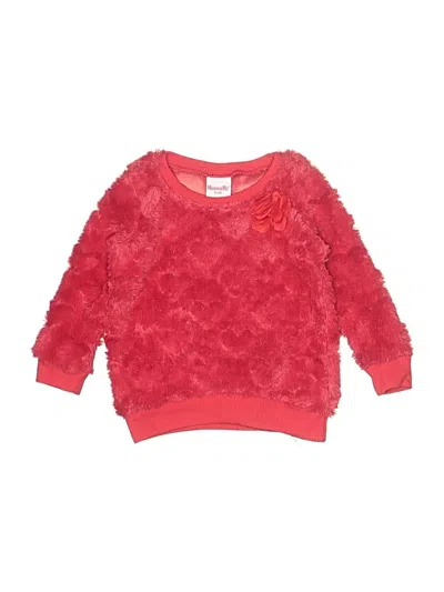 Pre-owned Nannette Kids' Pullover Sweater In Red
