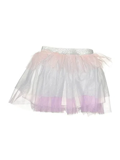 Pre-owned Nannette Kids' Skirt In Silver