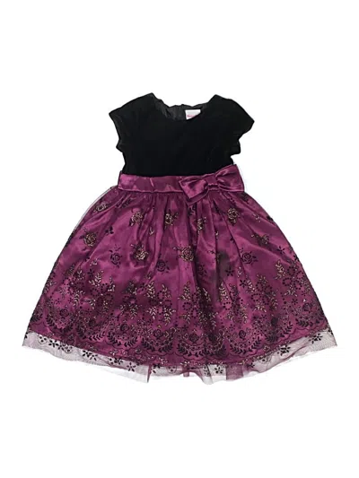 Pre-owned Nannette Kids' Special Occasion Dress In Purple