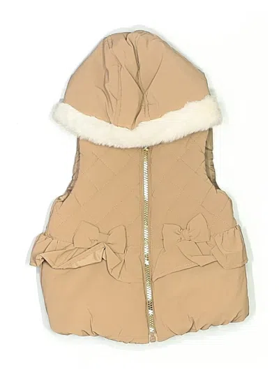 Pre-owned Nannette Babies' Vest In Tan