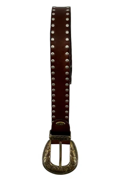 Nanni Milano Belts Dark Brown